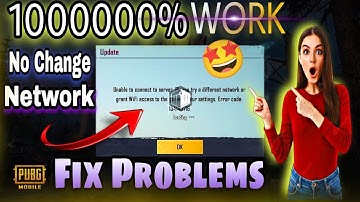 Unable to Connect to Server Please Try a Different Network Or | Wifi Androide IOS And Others Device