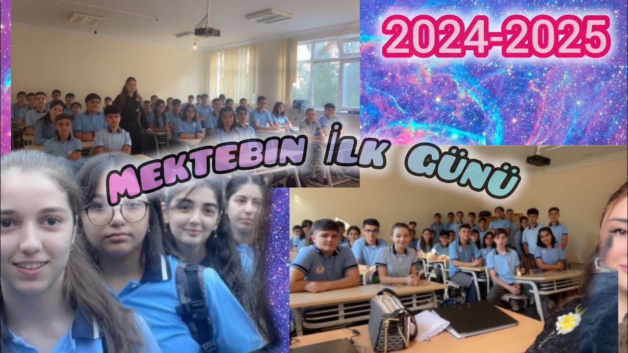 Mektebin ilk günü vlog 2024-2025.Gülüş Hüseynova #grwm #gülüş #okulöncesi #okul #vlog