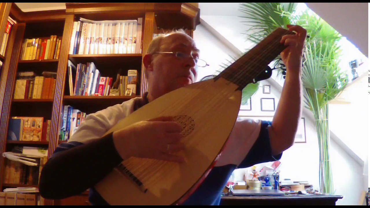 Anonymous Sarabande in g minor for Baroque Lute in Accords Nouveaux tuning