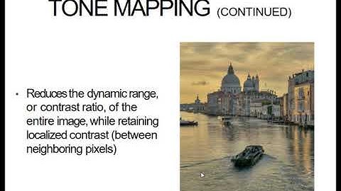 HDR Photography Lecture