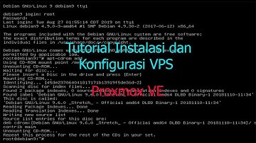 Tutorial Instalasi dan Konfigurasi VPS menggunakan Proxmox VE
