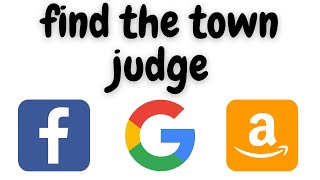 find the town judge | find the town judge leetcode python | find the town judge python | leetcode