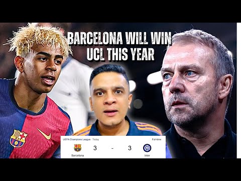 Fc Barcelona Will Win UCL | Barcelona 3-3 Inter Milan | The Rishi Show