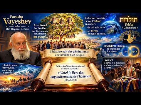 Vayeshev : le livre des engendrements — Rav Raphaël Benizri