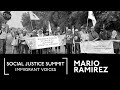 Mario ramrez  n studios immigrant voices