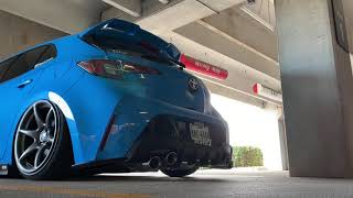 TOM’S Quad Exhaust Cold Start for Corolla Hatchback