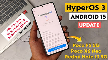 HyperOS 3 Android 15 Update Review | Poco F5, X6 Neo & Redmi Note 13 5G & Series