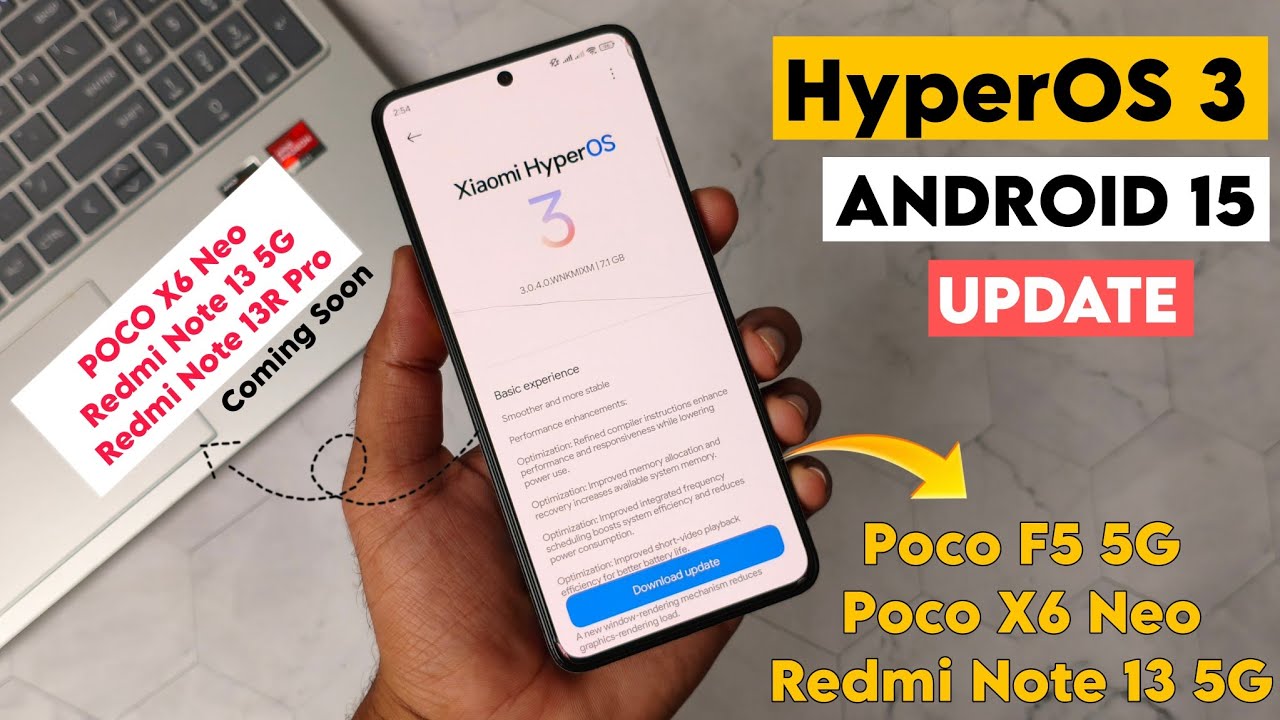 HyperOS 3 Android 15 Update Review | Poco F5, X6 Neo & Redmi Note 13 5G & Series' Coming Soon 💥
