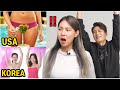 Koreans React to Razor Commercials in Korea VS America