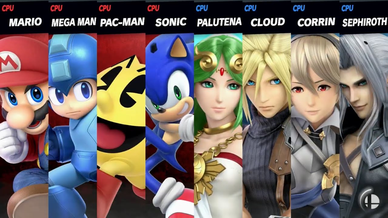 Super Smash Bros. Ultimate - Team Legends vs Team Final Four