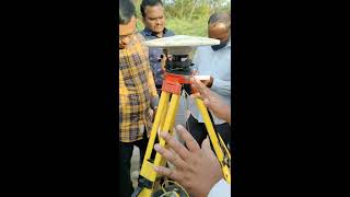 Trimble R8s Practical / Trimble DL app / Setting up & Observation screenshot 2