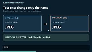 Why Renaming JPG to PNG Doesn't Convert Your Photo