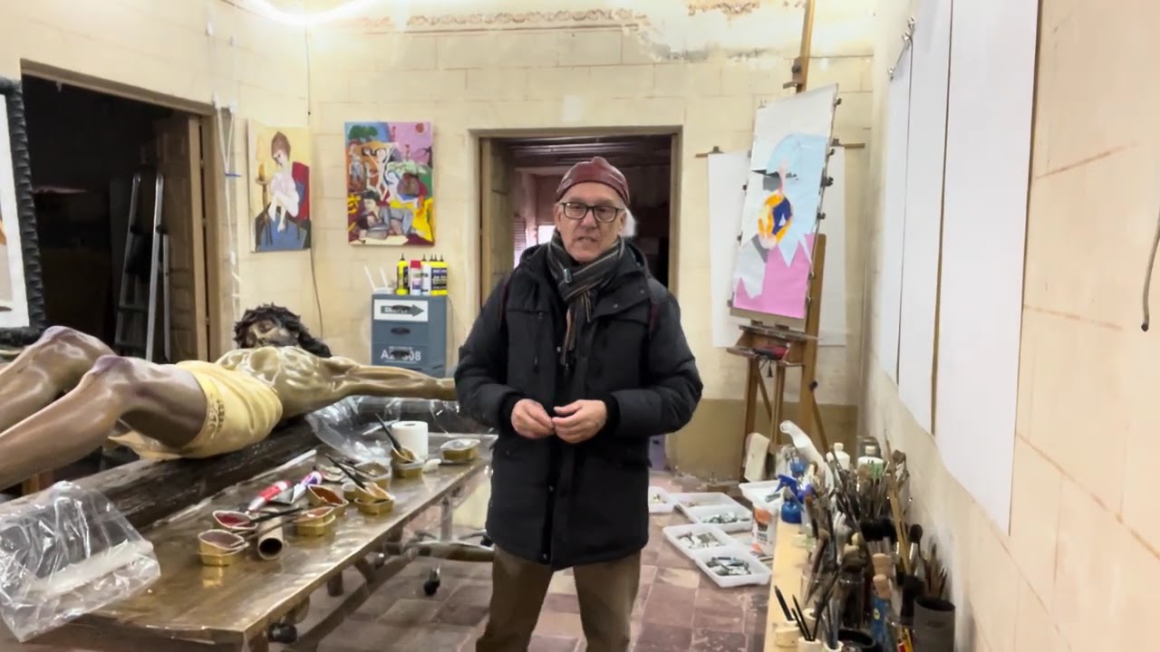 Pintar sobre escayola con óleo para principiantes de manera fácil