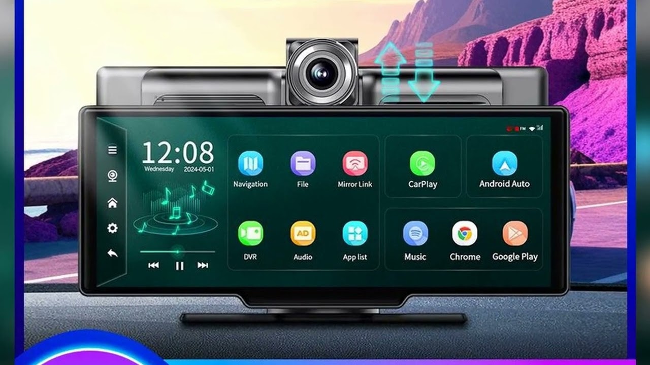 Latest Products You Must Know! Aprilboy C4 Car Intelligent Screen with 4K dashcam 360ï¿½ï¿½ Rotati