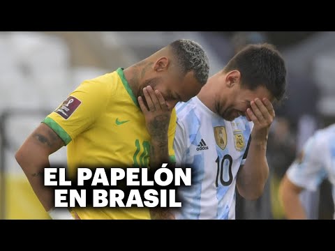 Video: ¿Por qué se suspendió el partido brasil vs argentina?