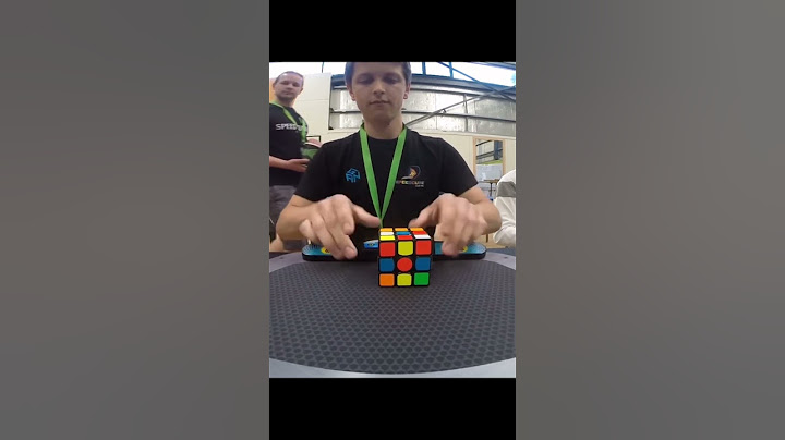 Feliks Zemdegs 4.73 seconds world record