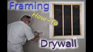 Framing an Opening | Drywall | Remove Niche | Show Me Construction