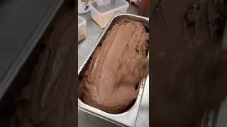 The Making of Dark Chocolate Butterscotch ice cream