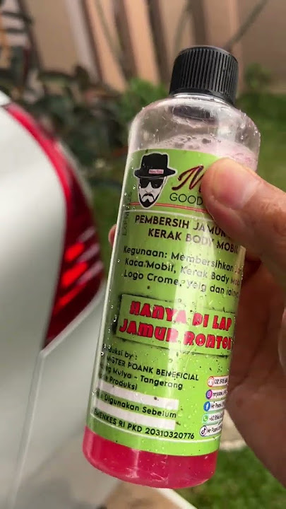 Mr Poank pembersih jamur kaca mobil motor paling ampuh isi 250ml. #pembersihjamurkaca