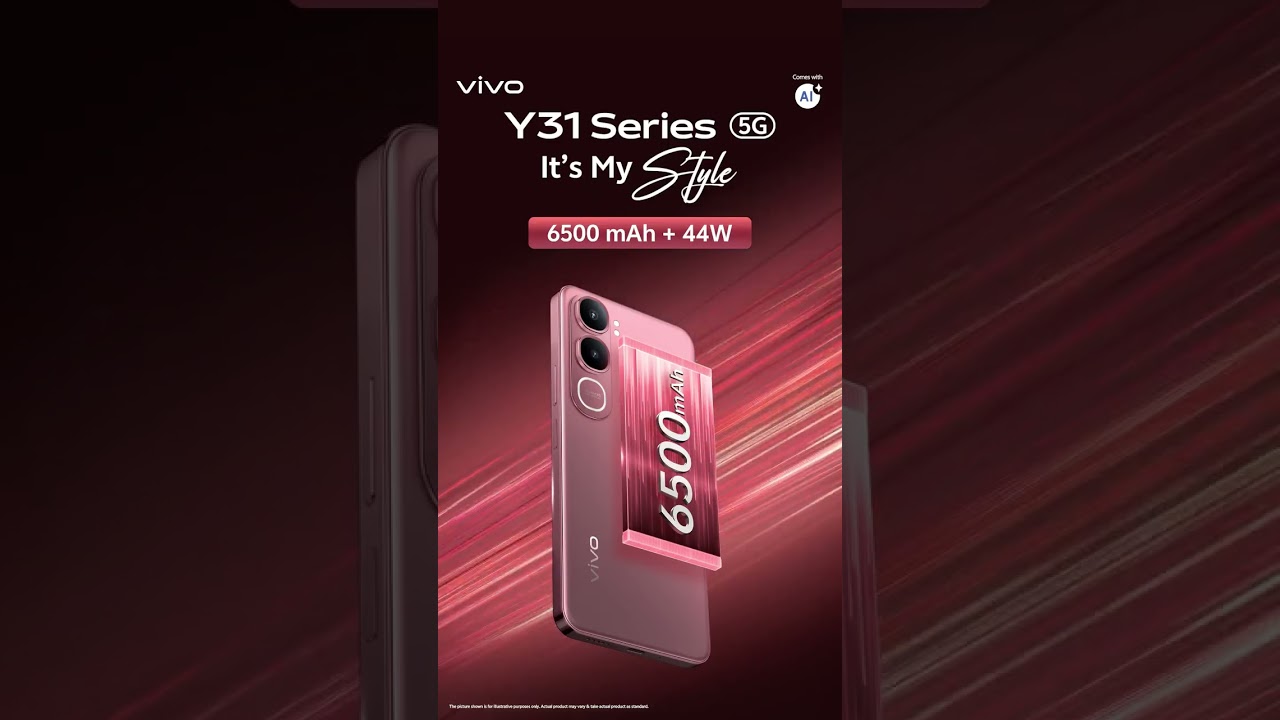 Slay all day with the massive 6500mAh battery on the all-new vivo Y31 series.  