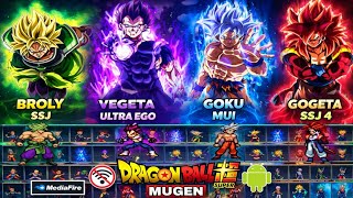 Download!! Dragon Ball Z Super Mugen [Android/Offline] Size 1GB - New Dragon Ball Z Mugen
