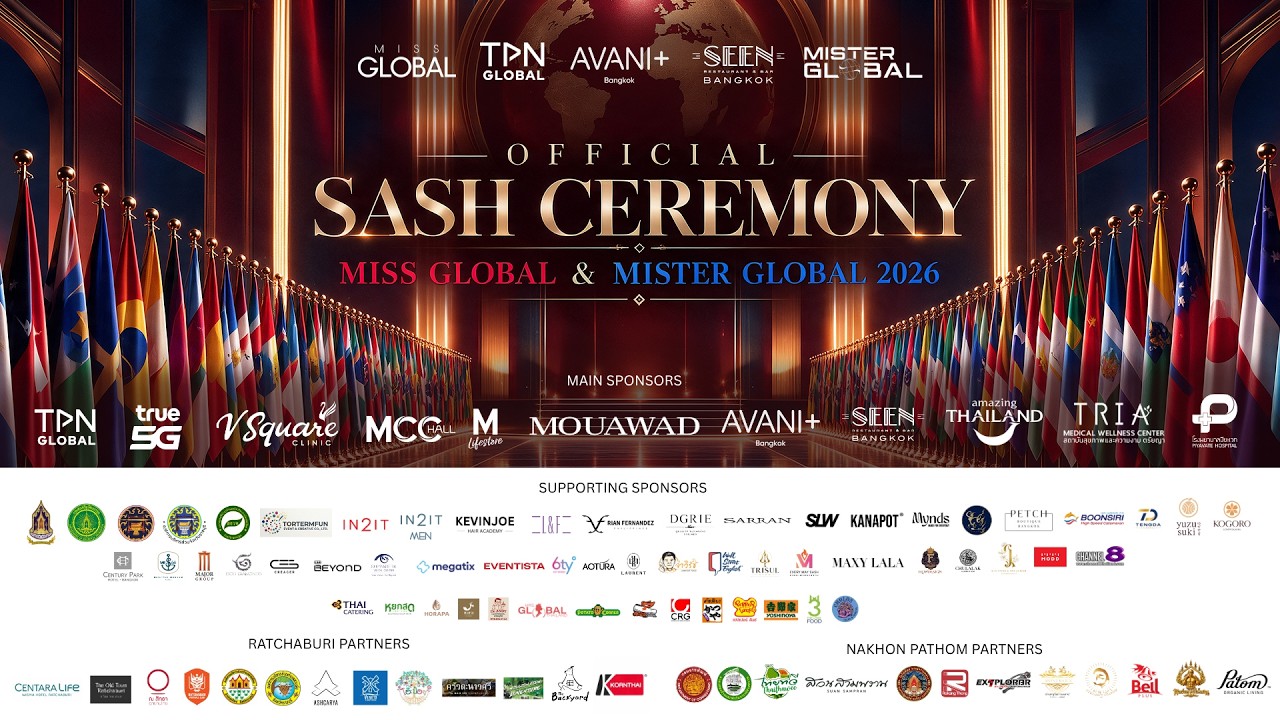 SASH CEREMONY | MISS GLOBAL & MISTER GLOBAL 2026