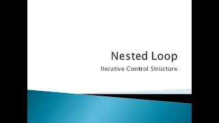 53 - Nested Loop | Loop within Loop