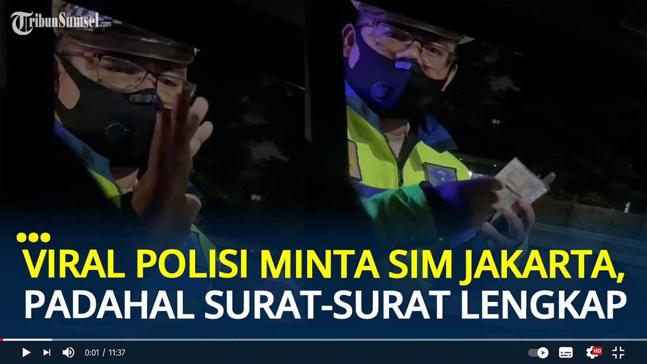 Viral Polisi Berhentikan Pengemudi Mobil di Tol dan Minta SIM Jakarta, Padahal Surat-surat Lengkap