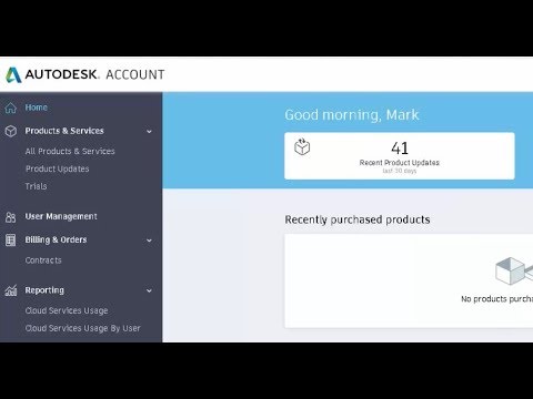 Autodesk Account - Intro to Your Autodesk Account (1 of 7)