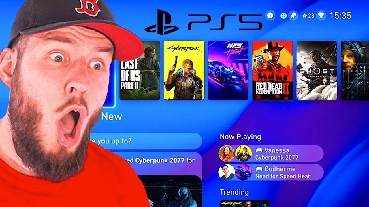 ERSTE MAL PS5 ANMACHEN!