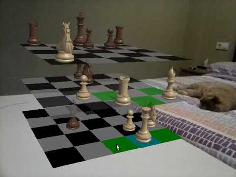 Python project: 3D chess in augmented reality - YouTube