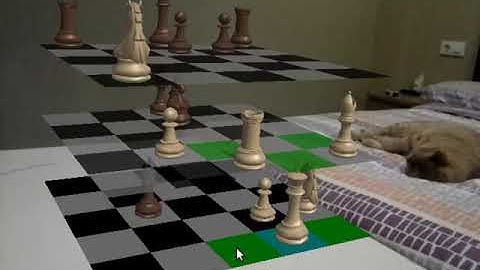 Python project: 3D chess in augmented reality