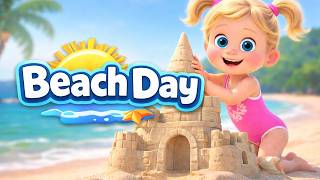 Lets Go To The Beach    Summer Fun For Kids   Learn Sea Animals U0026 Family Fun
