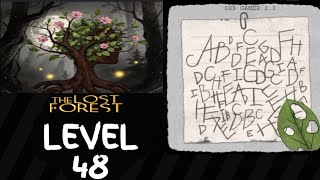 The lost forest puzzle level 48 walkthrough solution for gameplay 