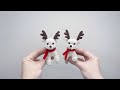 モールで作る クリスマスのトナカイ【 モールベア を作ろう】モールアート