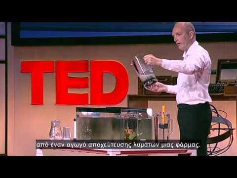 O Michael Pritchard μετατρεπει το βρωμικο νερο σε ποσιμο (LifeSaver ...