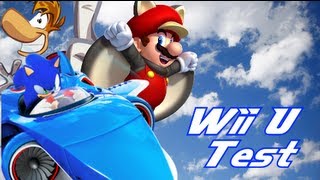 Nintendo Wii U Recording Test - All-Stars Racing Transformed, NSMB U and Rayman Legends