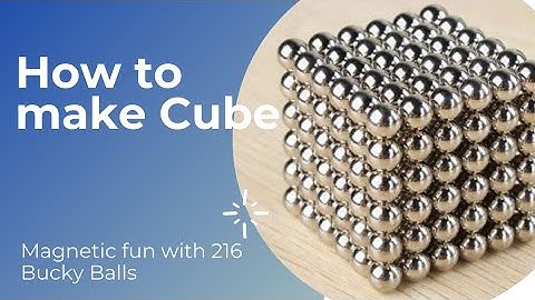 Magnetic Balls | Cube Tutorial