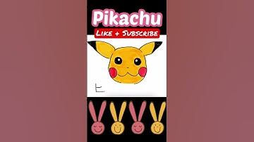 Quick Pikachu Drawing | creative drawing lab