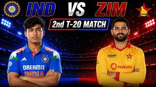 INDIA 🇮🇳 vs ZIMBABWE 🇿🇼 | 2nd T20 Match 🔥 | Cricket 26 Gameplay LIVE screenshot 4