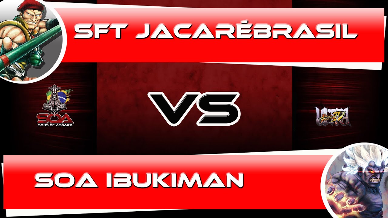 SFT JacaréBrasil Rolento VS SOA ibukiman Oni