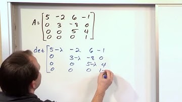 Lesson 19 - Finding Eigenvalues, Part 4 (Linear Algebra)
