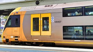 Sydney Trains At Lidcombe Station - Includes Central West Explorer Dmu Train