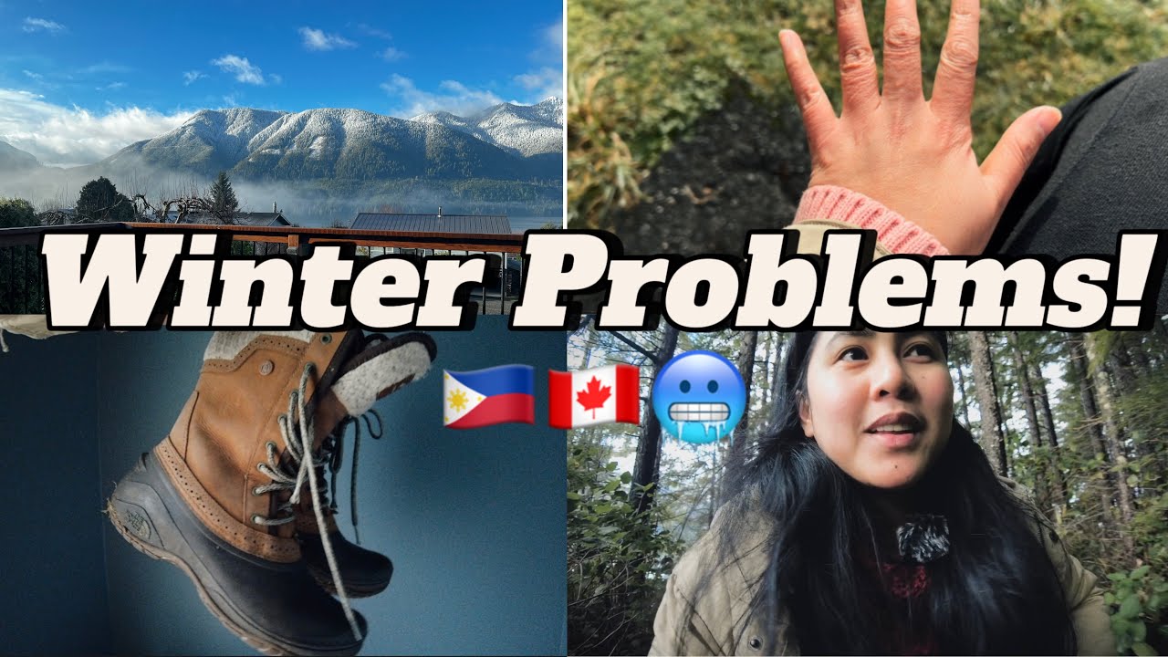 VLOG#4 How to SURVIVE your first WINTER in Canada l Buhay sa Canada 🇵🇭 ...