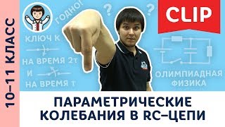 RC цепь: резистор, конденсатор и сумасшедший ключ | Олимпиадная физика, электричество | 10, 11 класс