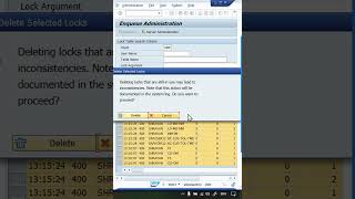 SAP Error: Data is Locked by User XXXXXX – How to Fix & Unlock (SM12) #sap #sapfico