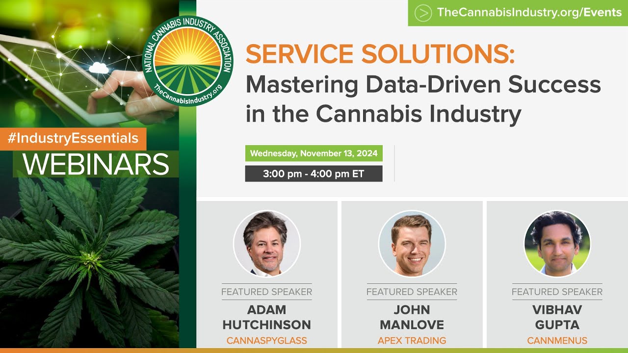 Service Solutions | 11.13.24 | Mastering Data-Driven Success in the Cannabis Industry