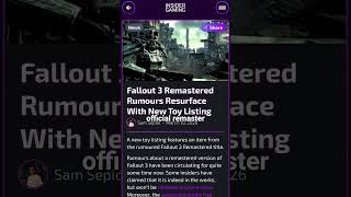 @JulianUccetta upgraded FALLOUT 3 in UNREAL ENGINE 5.. 🤯