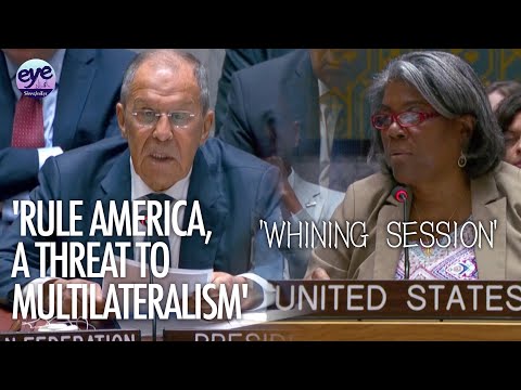 Lavrov says US threatens multilateralism; China questions 'rules-based intl order' Episode cover