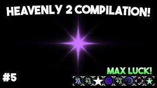 What I Got Using 15x Heavenly Potion 2 With Max Luck! Compilation In SOL'S RNG Era 6 Part 5!